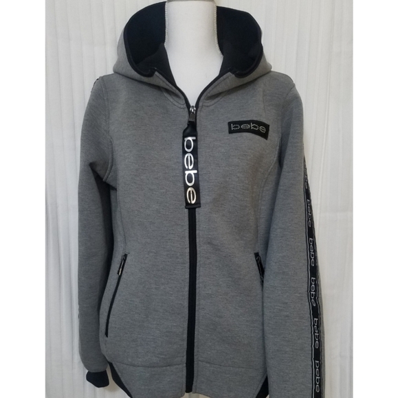 ⚘️Bebe Logo Full Zip Hoodie Jacket - Picture 7 of 7